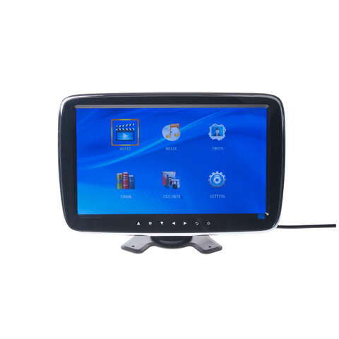 LCD monitor 10,1&quot; na opěrku/palubní desku s microSD/USB/FM modulátor ic-1015