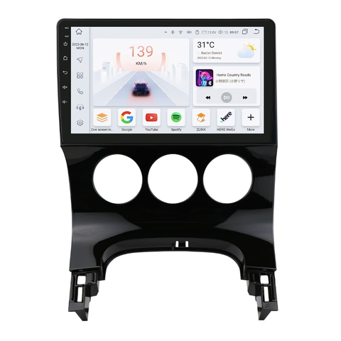 HIZPO KXPG300891 Autorádio 9" Android pro Peugeot 3008 Model: S9006 (6+64GB) CHR1748