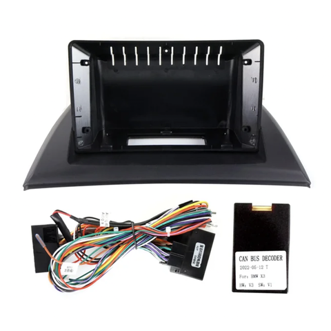 KXBMX391 Rámeček s napájecím kabelem pro 9" autorádio do BMW X3 CHR1633