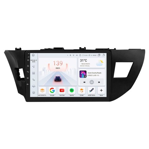 HIZPO KXTYCRL102 Autorádio 10,1" Android 13 pro Toyota Corolla (2014-2016) Model: S101008 (8+128GB) CHR1652