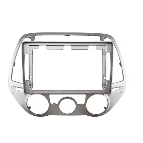 Rámeček s napájecím kabelem pro 9" autorádio Hyundai i20 - manuální klimatizace CHRKXI209001