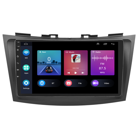 Podofo 2DIN autorádio PEV14 Android, Suzuki Swift B412