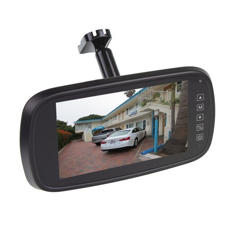 AHD monitor 7&quot; na držák zrcátka se 2 x 4PIN vstupy sv737AHD