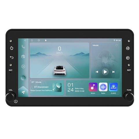 HIZPO FTALF7001 7" Autorádio Android 13 Alfa Romeo Brera Spider Sportwagon Model: P2FTALF71CP (2+32GB) CHRP2FTALF7001CP