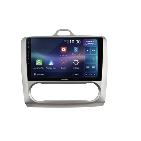 Autorádio Pioneer SPH-PF97BT pro Ford Focus 2 digitální stříbrný CHRSPH-PF97BT_KXFDFCS91S