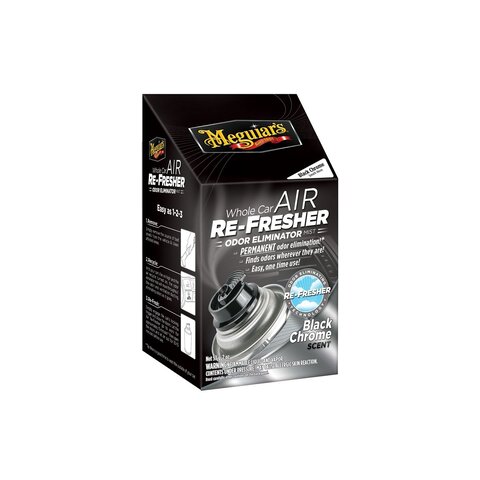 Meguiar's Air Re-Fresher Odor Eliminator - Black Chrome Scent, vůně Black Chrome, 71 g EF003