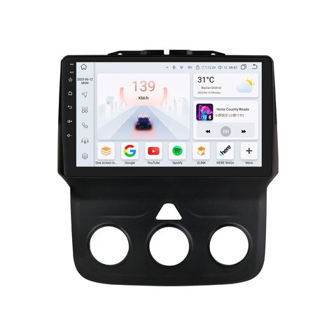 HIZPO KXRAM9001 Autorádio 9" Android pro Dodge RAM 1500, 2500, 3500 Model: S9008 (8+128GB) CHR1756