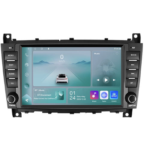 HIZPO BENZW20381 Autorádio 8“ Android 13 pro Mercedes-Benz W203, W209 Model: P2BENZW20381CP (2+32GB) CHRP2BENZW20381CP