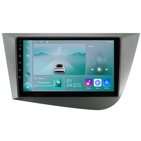 HIZPO KXSTLO91 Autorádio 9" Android 13 pro Seat Leon 2 Model: P9002CP (2+32GB) CHR230