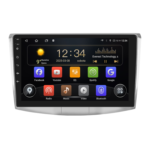 Isudar 2DIN autorádio T72-IEV24 Android, Volkswagen Passat B6, B7, CC B180