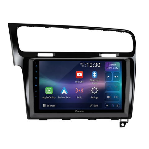 Pioneer 2DIN autorádio SPH-PF97BT, Volkswagen Golf VII SPH-PF97BT/A7331BLACK/CB090