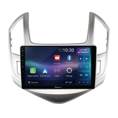 Autorádio Pioneer SPH-PF97BT pro Chevrolet Cruze facelift CHRSPH-PF97BT_KXCRZ91