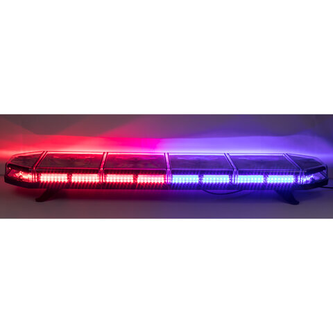 x LED rampa 1149mm, modro-červená, 12-24V, homologace ECE R10