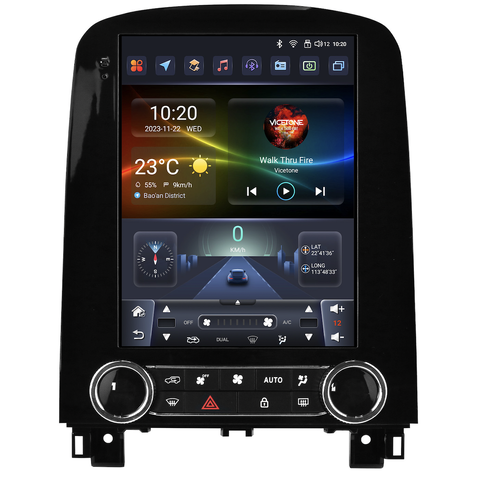 HIZPO RNSC9701 9,7“ Android 13 Autorádio pre Renault Scenic Model: 8S9701 (8+128GB) CHR3404_8S9