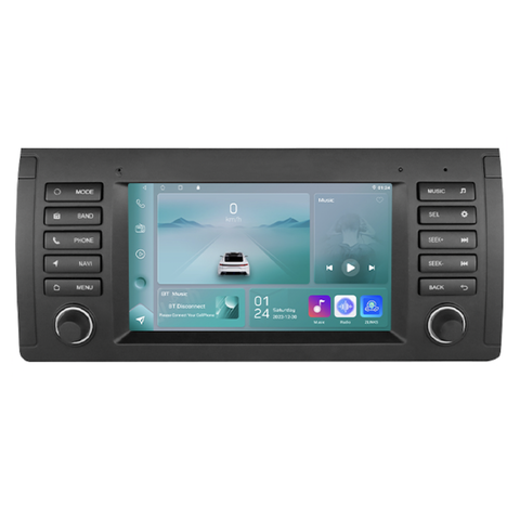 HIZPO BMWE3971P Autorádio 7" Android 13 pro BMW 5 E39, X5 E53 Výkonnostní varianta: P2BMWE3971CP (2+32GB) CHRP2BMWE3971CP