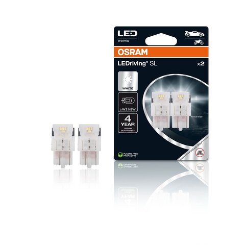 OSRAM LED 12V W21W/5W W3x16q bílá (2ks) Duo-blister 7515DWP-2BL