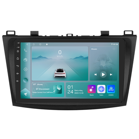 HIZPO KXMZD39001 Autorádio 9" Android pro Mazda 3 II. generace (2010-2013) Model: P9002CP (2+32GB) CHR263
