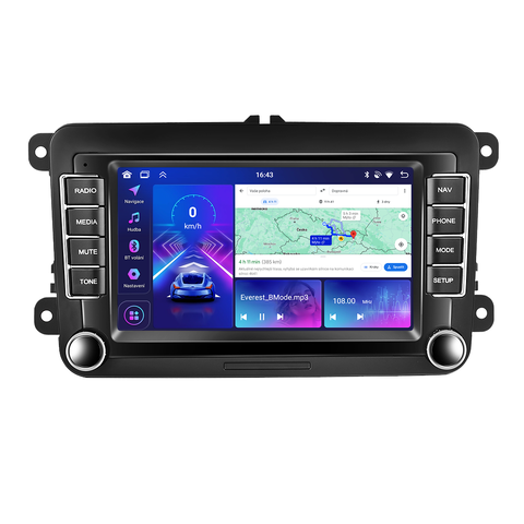 Bmode 2DIN autorádio BW28 Android s GPS - Výstavní