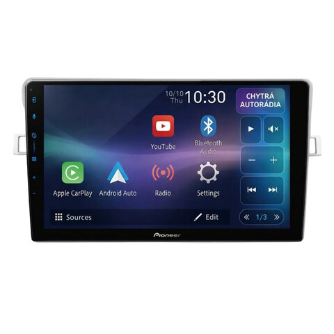 Autorádio Pioneer SPH-PF97BT pro Toyota Verso CHRSPH-PF97BT_KXTYVS92