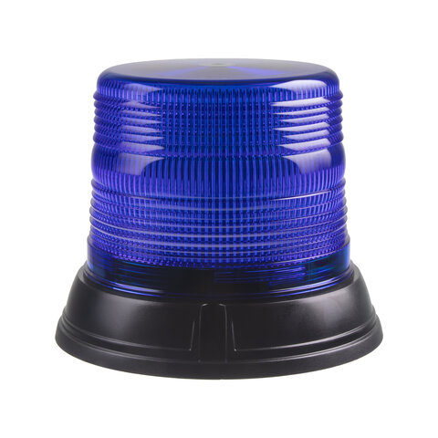 LED maják, 12-24V, modrý, pevná montáž, ECE R10 wl62Efixblue