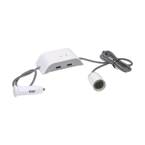 Podpěťová ochrana autobaterie, 2x USB 34612usb