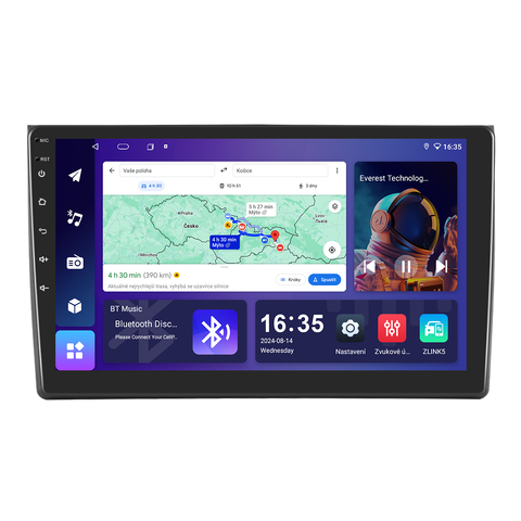 Isudar 2DIN autorádio T68B-IEV16 Android, Audi A4 / S4 / Seat Exeo B152