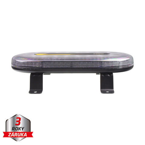 Mini LED rampa, oranžová, 60xLED, 12-24V, ECE R65, pevná montáž sre2-869fixH