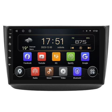 Isudar 2DIN autorádio T72-IEV65 Android, Mercedes-Benz Viano / Vito B419