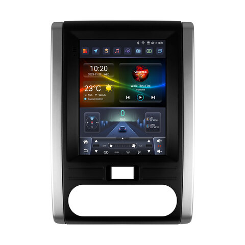 HIZPO NSXTL9701 9,7“ Android 13 Autorádio Nissan X-Trail 2 Model: 4S9701 (4+32GB) CHR2514_4S9