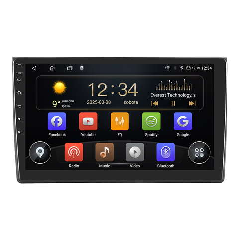 Isudar 2DIN autorádio T75-IEV78 Android, Audi A4 / S4 / Seat Exeo T75-UN08M/A7561