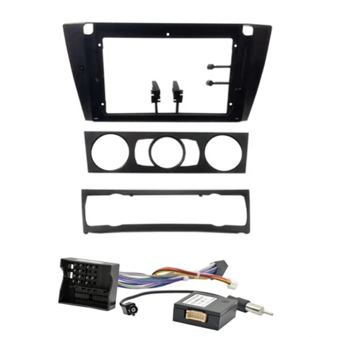 KXBMWE9091 Rámeček s napájecím kabelem pro 9" autorádio do BMW E90 CHR1631