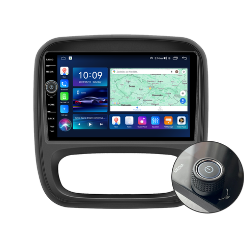 Everest 2DIN autorádio EVE26 Android, Renault Trafic III / Opel Vivaro B B358