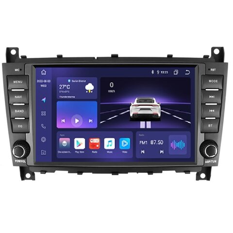 HIZPO BENZW20381 Autorádio 8“ Android 13 pro Mercedes-Benz W203, W209 Model: 4SBENZW20381P (4+32GB) CHR4SBENZW20381P