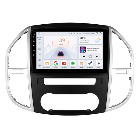 HIZPO KXBZVT101 Autorádio 10,1“ Android 13 pro Mercedes-Benz Vito W447 Model: S101008 (8+128GB) CHR1639