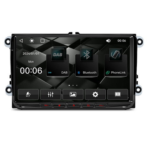 Xtrons 2DIN autorádio PL9MTVD s CarPlay a Handsfree B378