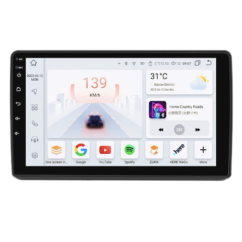 HIZPO KXOPZFR91 Autorádio 9" Android Opel Astra H, Zafira B Model: S9004 (4+32GB) CHR262