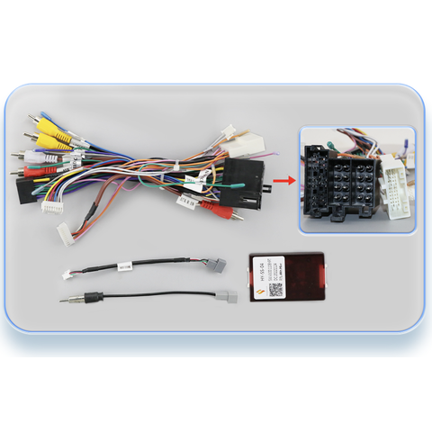 HIZPO MH-HW-045 KIA Sportage - Redukce pro tovární parkovací kameru CHR1307