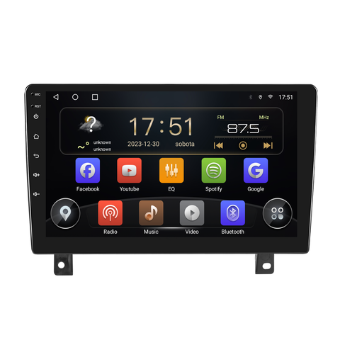 Isudar 2DIN autorádio T72-IEV43 Android, Opel Astra B253