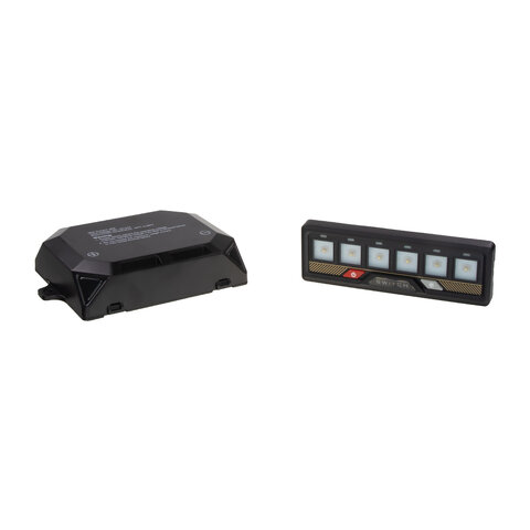 Dálkově ovládaný spínač 12/24V, 6-kanálový, 60A, Bluetooth sbWL16