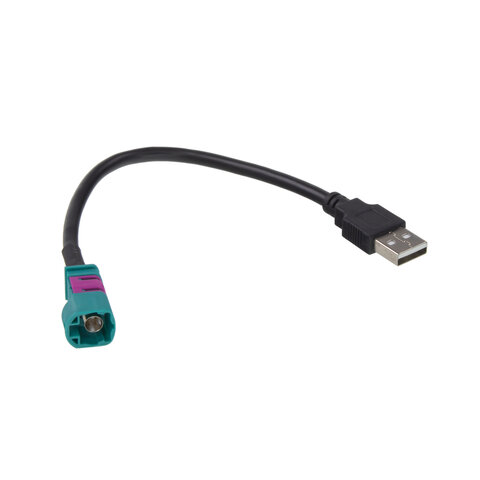 USB/4pin Fakra redukce VW, Škoda 551VW5