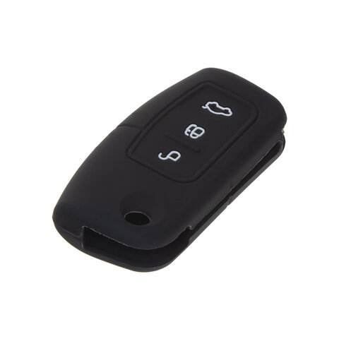 Silikonový obal pro klíč Ford 3-tlačítkový, černý