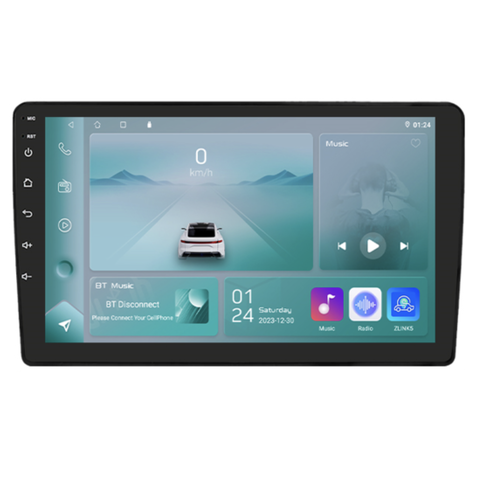 HIZPO KXADA492 Autorádio 9" Android 13 pro Audi A4 B6, B7, Seat Exeo Model: P9002CP (2+32GB) CHR779