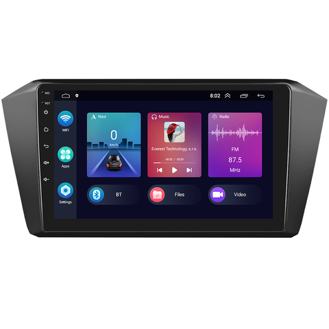 Podofo 2DIN autorádio PEV27 Android, Volkswagen Passat B8 B496