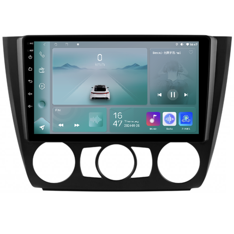 HIZPO KXBME879001B Autorádio 9" Android pro BMW řada 1 E87 Model: P9002CP (2+32GB) CHR213_RAM2