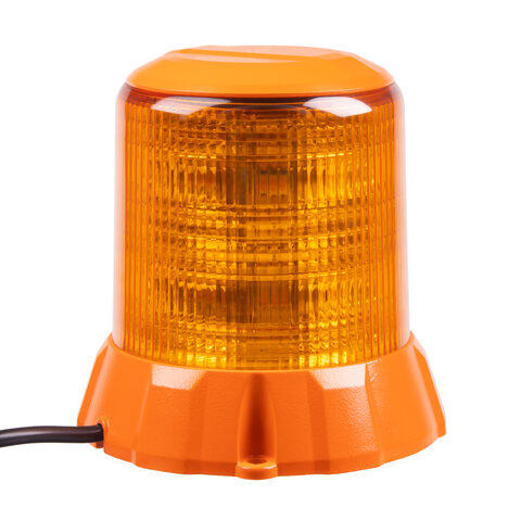 Robustní oranžový LED maják, oranž.hliník, 96W, ECE R65 wl406fix