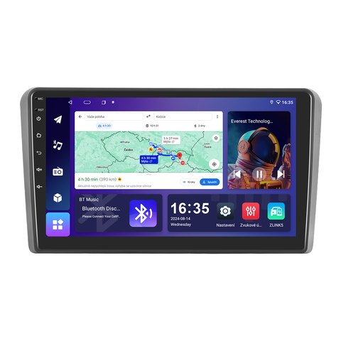 Isudar 2DIN autorádio T68B-IEV15 Android, Audi A3 / S3 B150