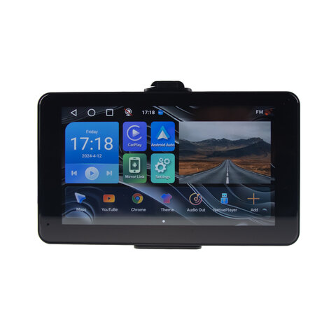 Monitor 7" s OS Android + Apple CarPlay, Android auto, Bluetooth, micro SD, GPS, park. kamera ds-703caA