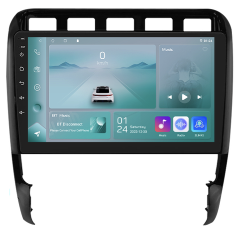 HIZPO KXCYN9001 Autorádio 9" Android 13 pro Porsche Cayenne Model: P9002CP (2+32GB) CHR1212