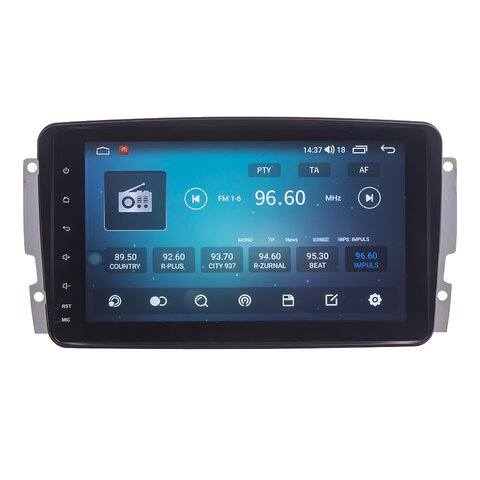 Autorádio pro Mercedes s 8&quot; LCD, Android, WI-FI, GPS, CarPlay, Bluetooth, 4G, 2x USB 80805A4