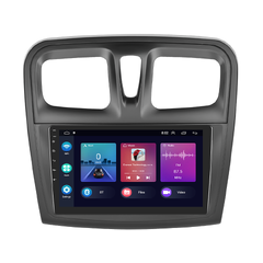 Podofo 2DIN autorádio PEV69 Android, Dacia Logan II, Sandero II s hranatými průduchy B067/A7653